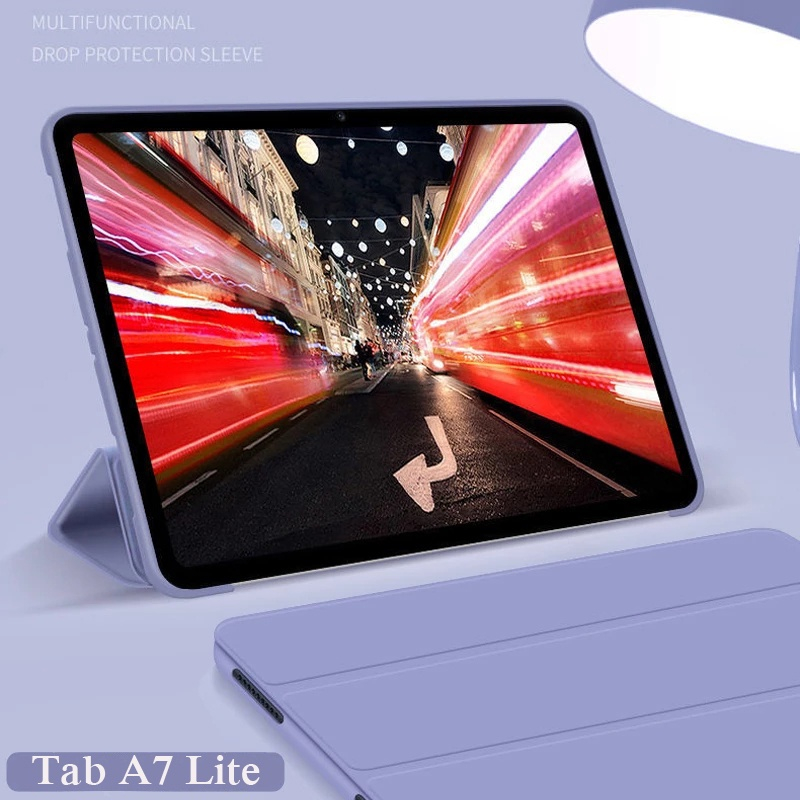 เคสอัจฉริยะ แบบแม่เหล็ก ตั้งหลับอัตโนมัติ สําหรับ Samsung Galaxy Tab S6 Lite 10.4 Tab A7 Lite 8.7 Tab A8 LTE 10.5 X200 X205