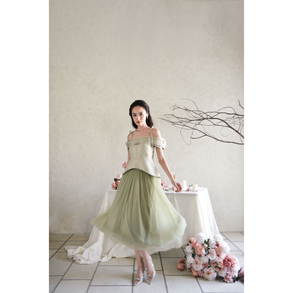 กระโปรง CAUDY - SCARLETTERTW/SKIRT/SET/BRIDESMAID DRESS/PARTY DRESS/FAVOURITE DRESS/EVENT/ปีใหม่