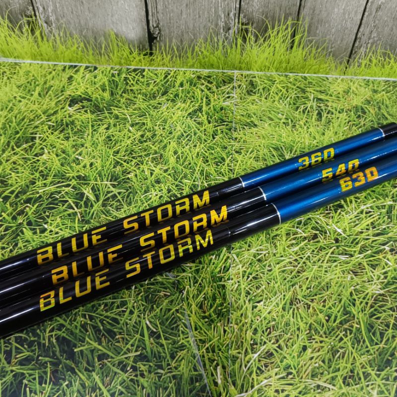 คันเบ็ด Tegek / Pole Exori Blue Storm เลือกขนาด