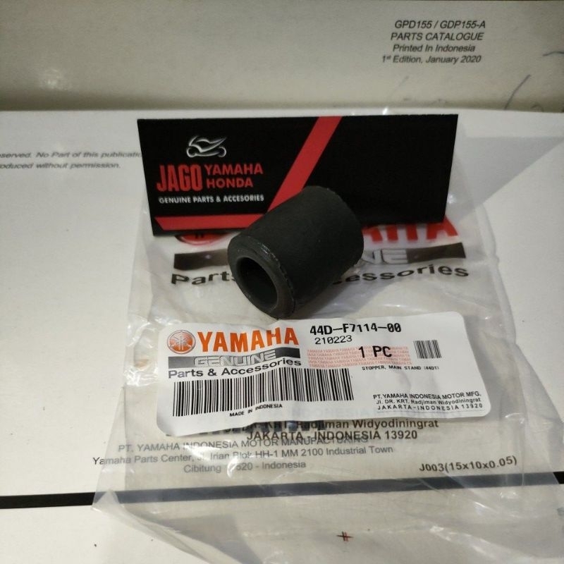 (SET=2 ชิ้น) 44D F7114 เครื่องยนต์ยาง MOUNTING MIO J XEON LEXI NEW NMAX 2021 44D F7114 ORIGINAL YAMA