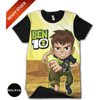 เสื้อยืด พิมพ์ลาย Ben 10 Alien Force 3 มิติ