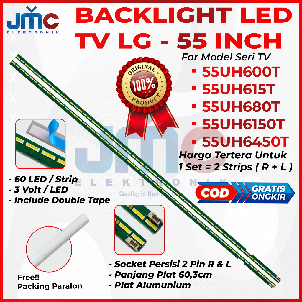 Lg TV Backlight 55 นิ้ว 55UH615T 55UH600T 55UH645T 55UF680T-TA_BTIYLJD