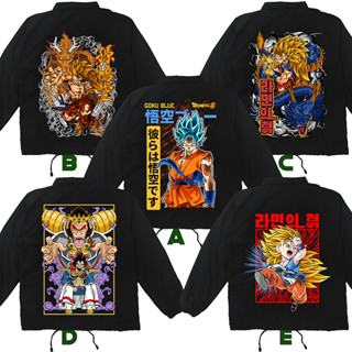 เสื้อแจ็กเก็ต Goku WINDBREAKER ลายอนิเมะดราก้อนบอล สําหรับขี่รถจักรยานยนต์