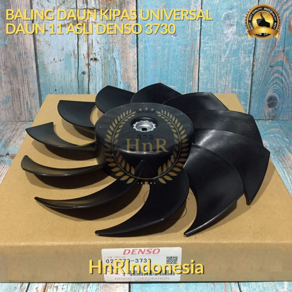 UNIVERSAL FAN LEAF BLADE 11 สําหรับ AC และ RADIATOR DENSO ดั้งเดิม