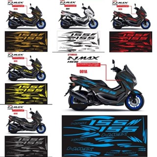 สติกเกอร์ตัด nmax ใหม่ทั้งหมด 2020/2023 รูปแบบกราฟิก yamaha nmax