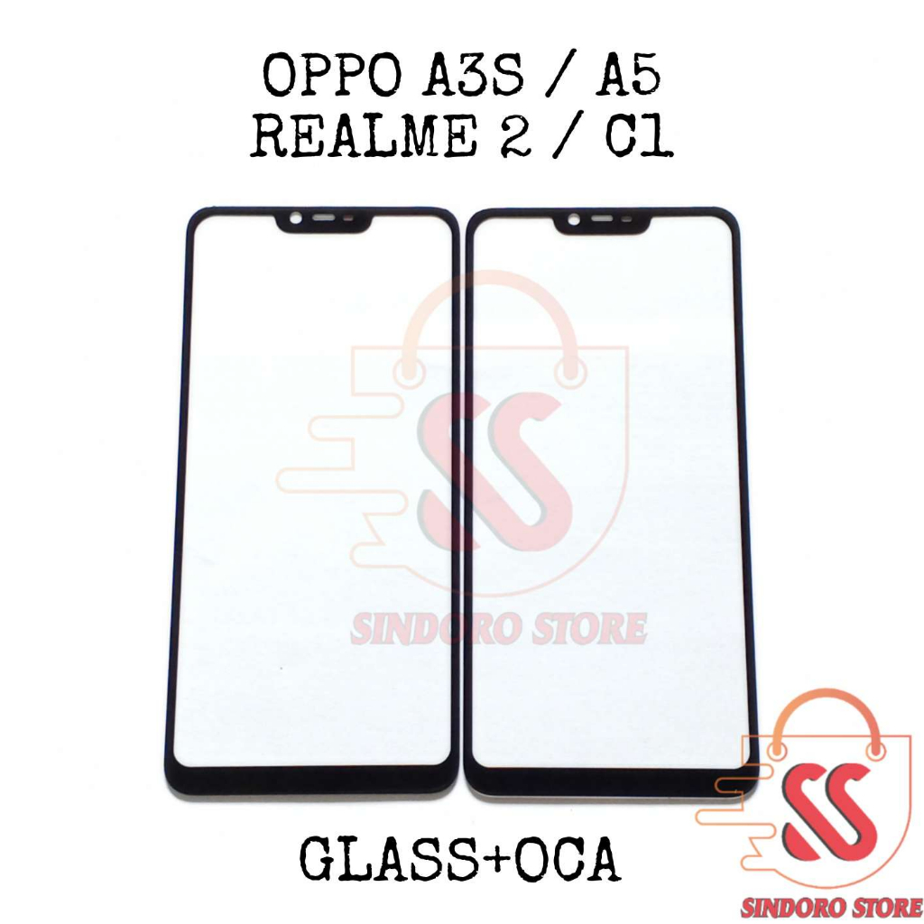 กาวทัชสกรีน Lcd แบบกระจก Opp A3s A5 Plus Oca