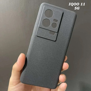 เคสนิ่ม PRO กล้อง สีดําด้าน สําหรับ Vivo IQOO 11