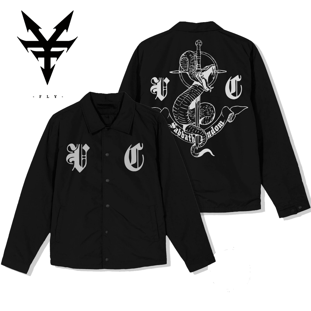 Sabbath Crew Comic Wind Breaker Coach Jacket