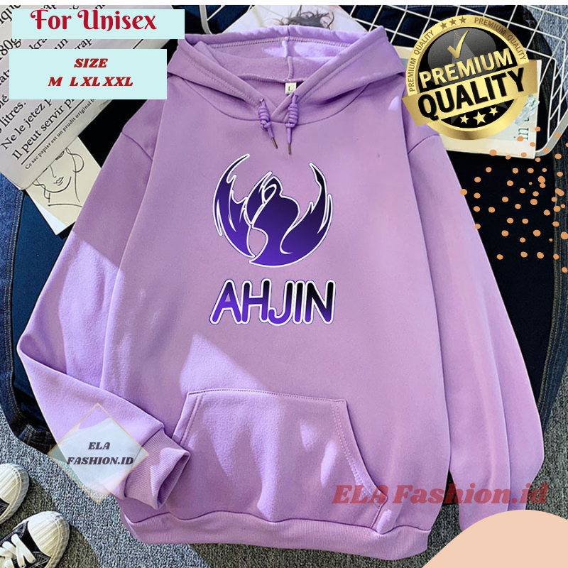 Ahjin Guild อะนิเมะมังงะ Solo Leveling Waifu ตัวอักษร Hoodie