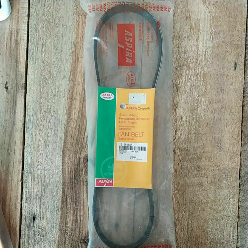 สายพานพัดลม Aspira Ertiga 5PK895, เครื่องกําเนิดไฟฟ้ากระแสสลับ Ertiga 4PK765