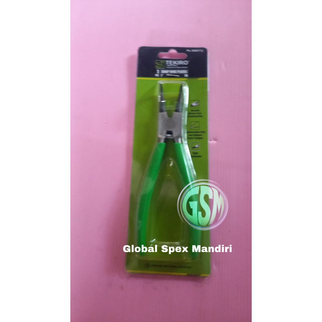 TEKIRO SNAP RING คีม Bent Open 7"