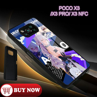 [MT07] เคส Tpu เคลือบเงา สําหรับ XIAOMI POCO X3 | X3 PRO|X3 NFC | Poco X3 GT |Honkai IMPACT Motif HD Pic เคสกลิตเตอร์| เคสร่วมสมัย คุณภาพดี |Xingshop