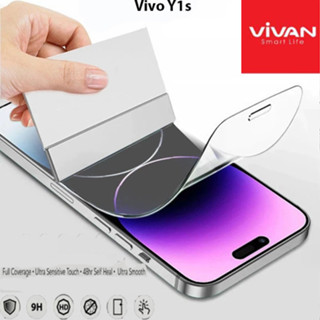 Vivan ไฮโดรเจล Vivo Y1s ป้องกันรอยขีดข่วน ของแท้ คริสตัลใส ป้องกันหน้าจอ ป้องกันเต็มรูปแบบ