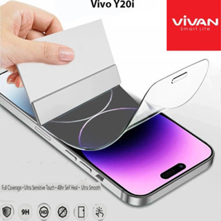 Vivan ไฮโดรเจล Vivo Y20i ป้องกันรอยขีดข่วน ของแท้ คริสตัลใส ป้องกันหน้าจอ ป้องกันเต็มรูปแบบ