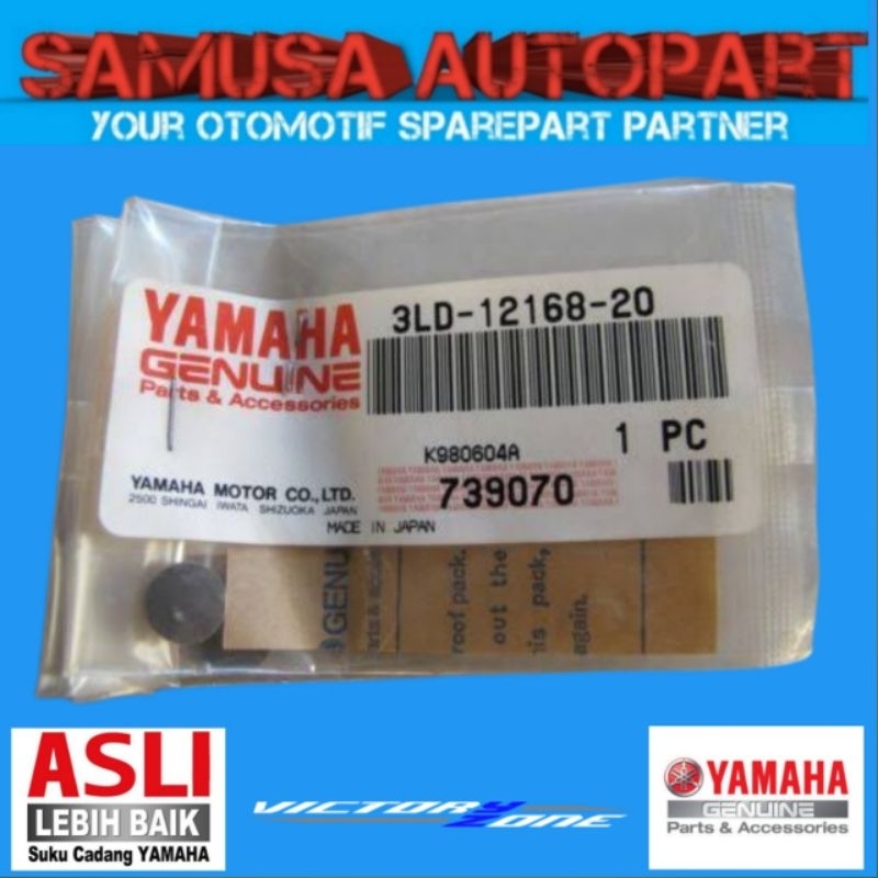 PAD ADJUSTABLE 1.25 / SHIM TAPPET YZ250FX YZ250F YZ450F YZ450FX ORIGINAL 3LD-12168-20