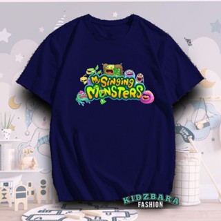 เสื้อท็อป ลาย My Sing MONSTERS สําหรับเด็ก