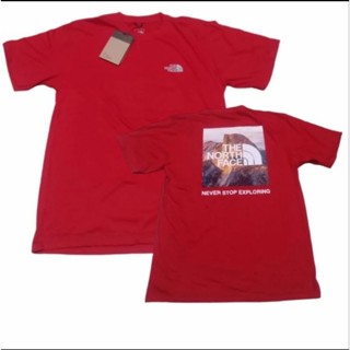 เสื้อยืด พิมพ์ลาย The North Face Moutain View