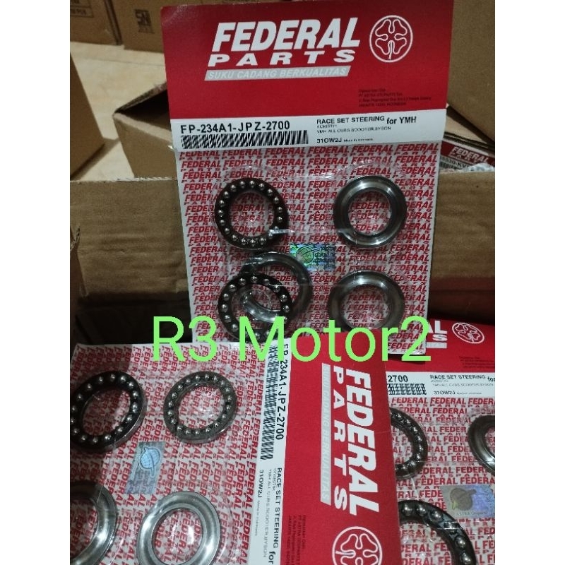 ชุดบัดกรี / RACE SET STEERING FEDERAL ALL CUB (DUCK) YAMAHA MOTORCYCLE, ALL AUTOMATIC YAMAHA
