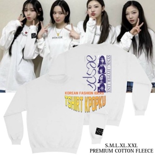 เสื้อกันหนาว ลาย kpop Aespa tour japan SYNK HYPERLINE สไตล์เกาหลี