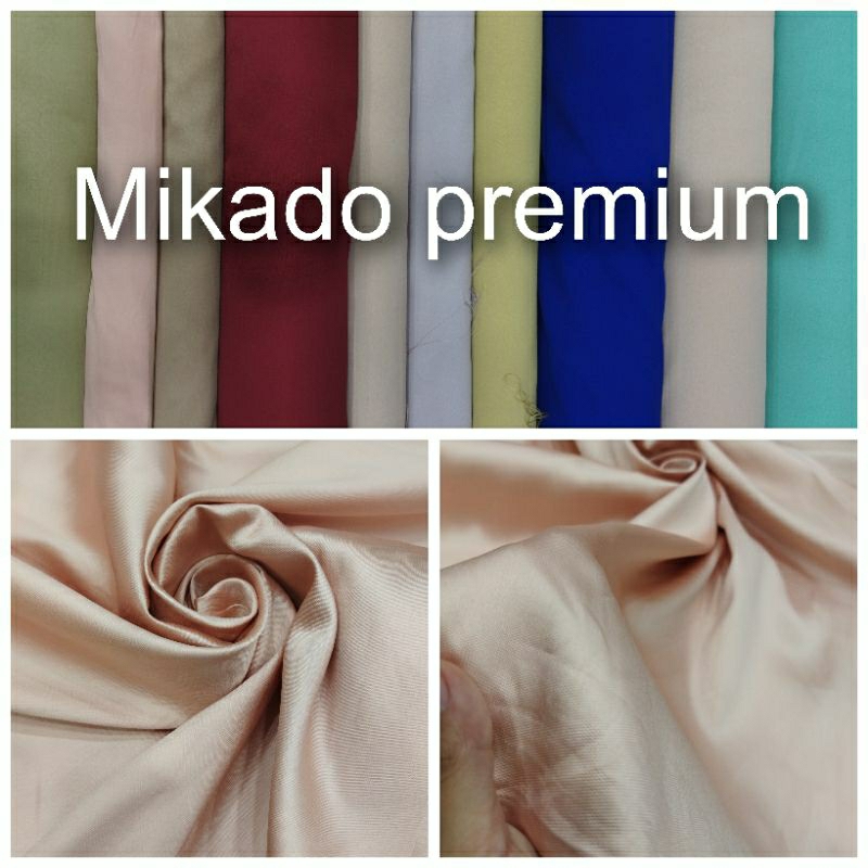 Mikado Premium/ซาติน mikado/วัสดุ mikado/ผ้าmado/วัสดุ mikado พรีเมี่ยม/ผ้า mikado/ผ้าmicado baskap/