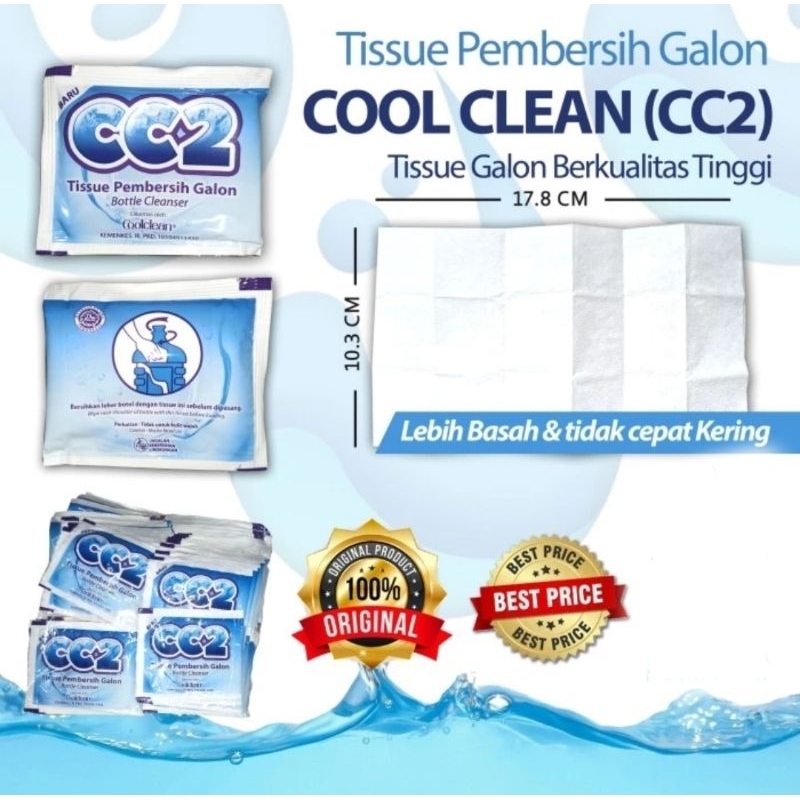 RO CC2 COOL CLEAN REFILL GALLON TISSUE -CC2