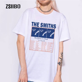 Putih เสื้อยืด พิมพ์ลาย The SMITHS QUEEN IS DEAD 86 TOUR | เสื้อยืด พิมพ์ลาย Morissey BAND | เสื้อเชิ้ต สีขาว