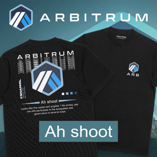 เสื้อยืด พิมพ์ลาย Arbitrum AHSHOOT Arbitrum ARB Crypto Arbitrum Ethereum Bitcoin