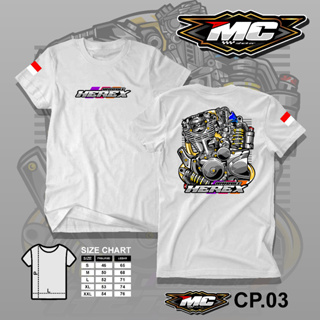 Kaos Racing Garasi - Kaos Men Distro สไตล์มอเตอร์ cb gl mp tiger MC CP.03