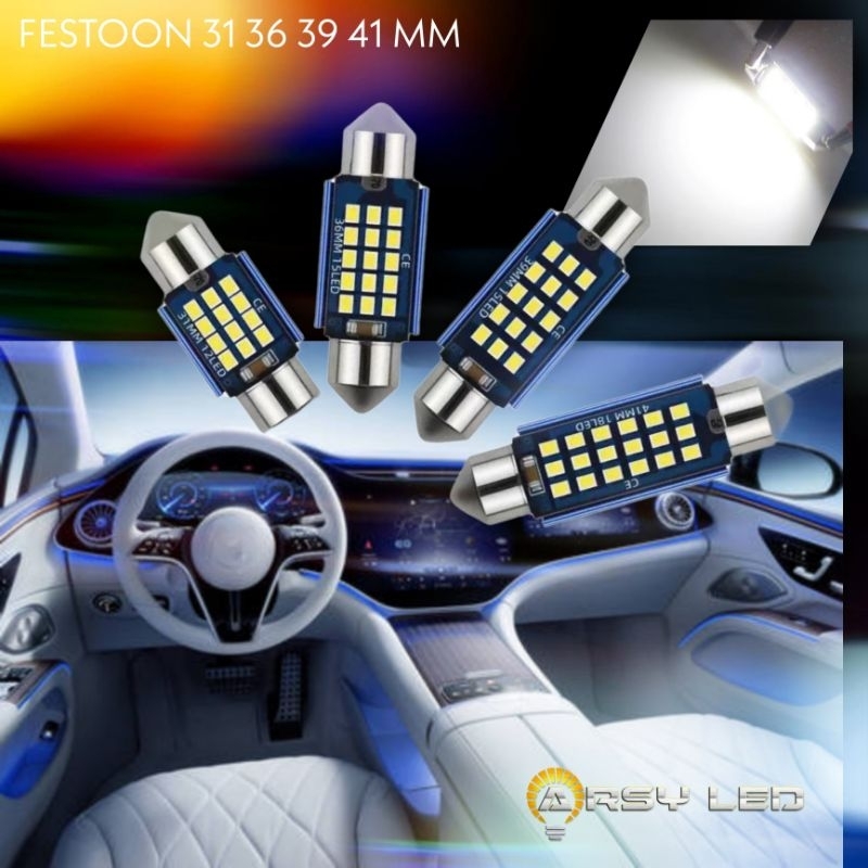 Suzuki XL7 / โคมไฟเพดาน Ertiga Cabin ใหม่ทั้งหมด แพ็ค 2 ดวง LED CHIPSET 1860 Xtrime Bright ราคา ถูกที่สุด ดีลบีเคเค แกลเลอรีภาพที่ 3