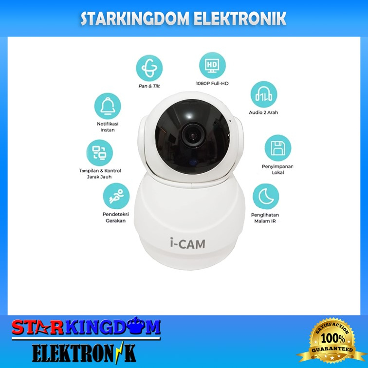 Yi Iot iCam Dome Guard 1080p Pan Tilt Zone Ipcam Ip กล้องในร่ม Dual Band Wifi กล้องวงจรปิด