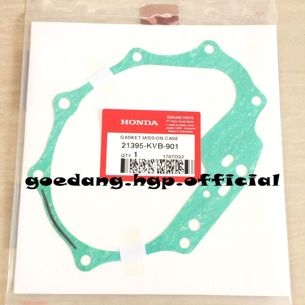 ปะเก็นเคสภารกิจ VARIO 110 BEAT SCOOPY SPACY ORIGINAL AMM 21395KVB901