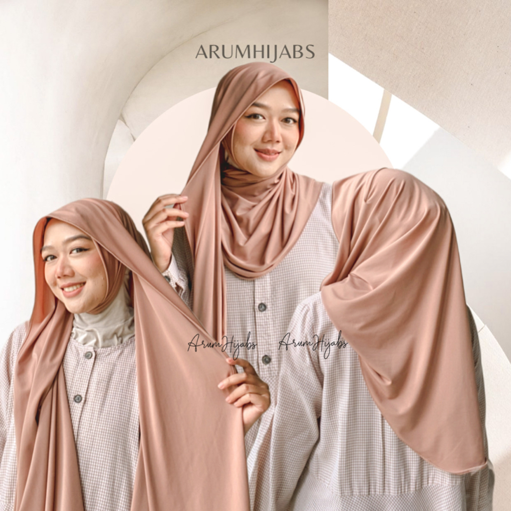Zema Instant Hijab Oval Inner Ear Jersey