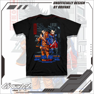 เสื้อยืด Goku VS VEGETA 200gsm