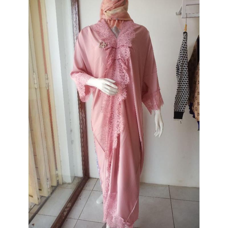 Mesya SILK LACE KAFTAN | รีเซนต์ EID GAMIS | ชุด SILK KAFTAN SHIMMER พรีเมี่ยม