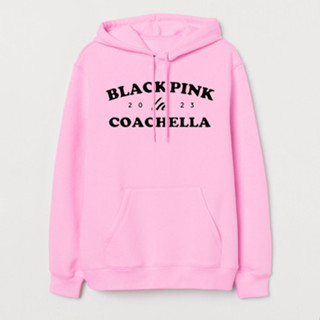 เสื้อแจ็กเก็ตกันหนาว มีฮู้ด ลาย Blackpink In Coachella 2023