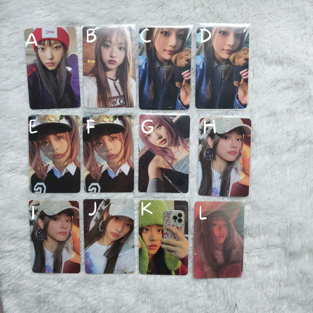 [READY] Photocard PC NEW JEANS OMG WEVERSE MESSAGE CARD MINJI HAERIN HANNI