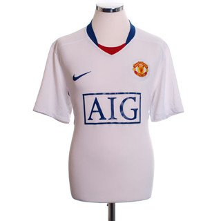 เสื้อกีฬาแขนสั้น ลายทีม Jersey MU UTD 2008