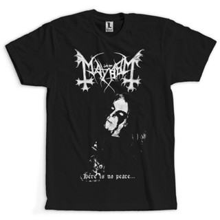 เสื้อยืด พิมพ์ลาย mayhem This is no peace mayhem สําหรับผู้ชาย และผู้หญิง