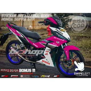 สติกเกอร์ ลายกราฟฟิค Honda SUPRA GT-R 150 kanji