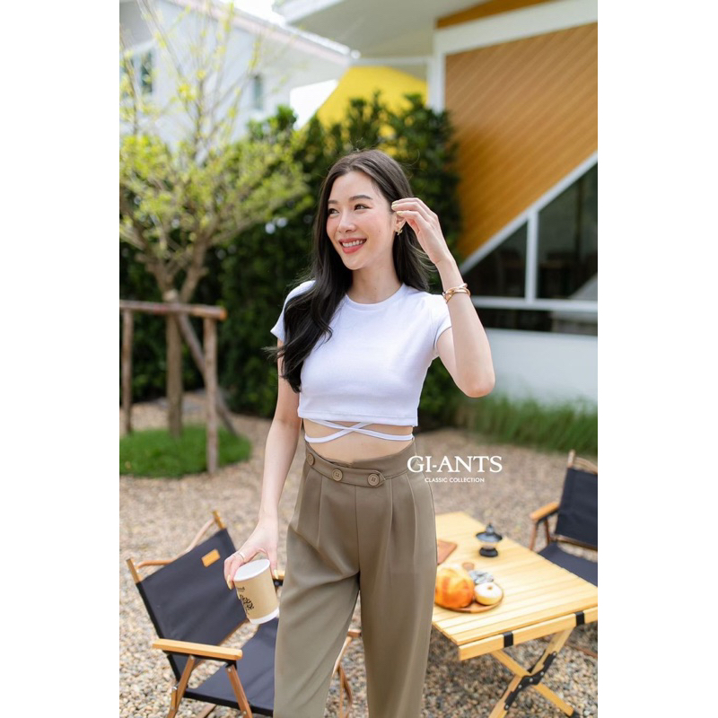 GIANTS BASIC CROP TOP