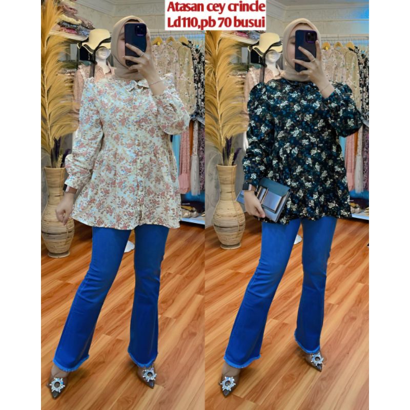 เสื้อ Cecil crincle*