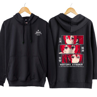 เสื้อแจ็กเก็ต มีฮู้ด ผ้าฝ้าย 100% ลาย infinite Dirty ITSUKA DATE A LIVE