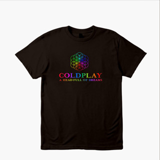 เสื้อยืด พิมพ์ลายวง coldplay A head full of dreams สําหรับเด็ก และผู้ใหญ่