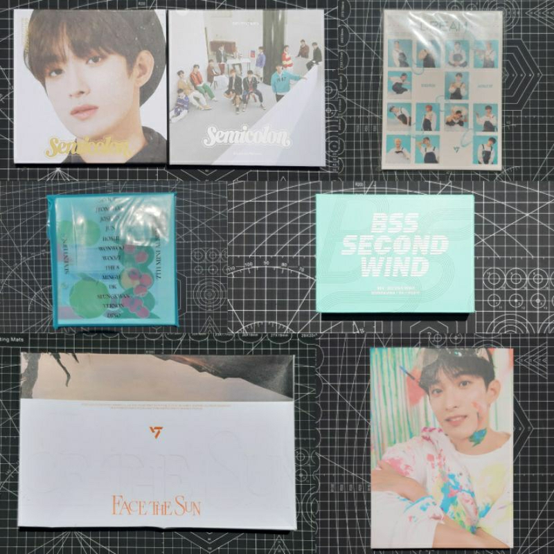 ALBUM เฉพาะ SEVENTEEN UNSEALED ฟุตหน้าดวงอาทิตย์ ep 3 ray กะรัต รุ่น dk ปกกึ่งคอลลอน ot13 henggarae 