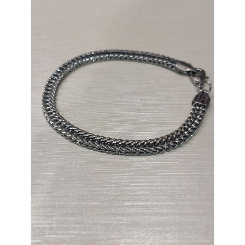 Iqbal Harapan Cool Silver Chain Bracelet