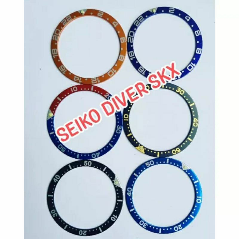 Seiko diver SKX แหวนใส่กรอบ 38 มม.