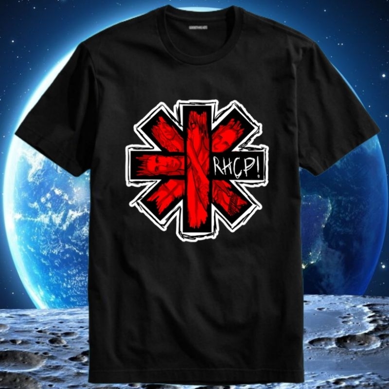 RHCP Red Hot Chili Peppers Pepper Band เสื้อยืดผู้ชาย