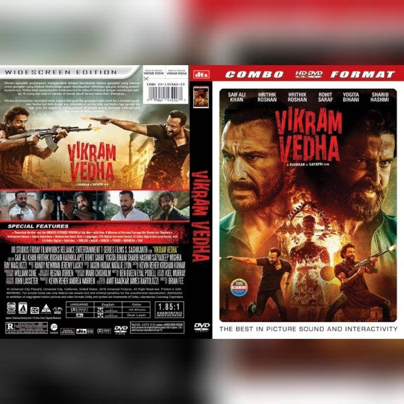 VIKRAM VEDHA Movie Cassette [ 2023 ]