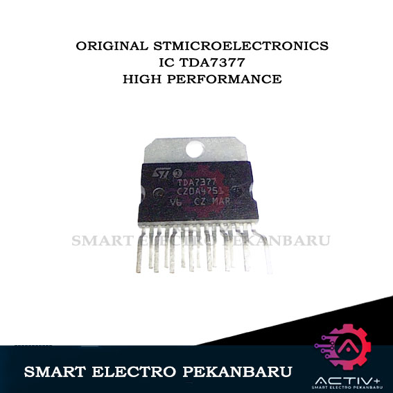 ต้นฉบับ TDA7377 STELECTRONICS ORIGINAL ST ยี่ห้อ ORI TDA 7377 ic Power Audio รถ TDA7377 Original ใหม
