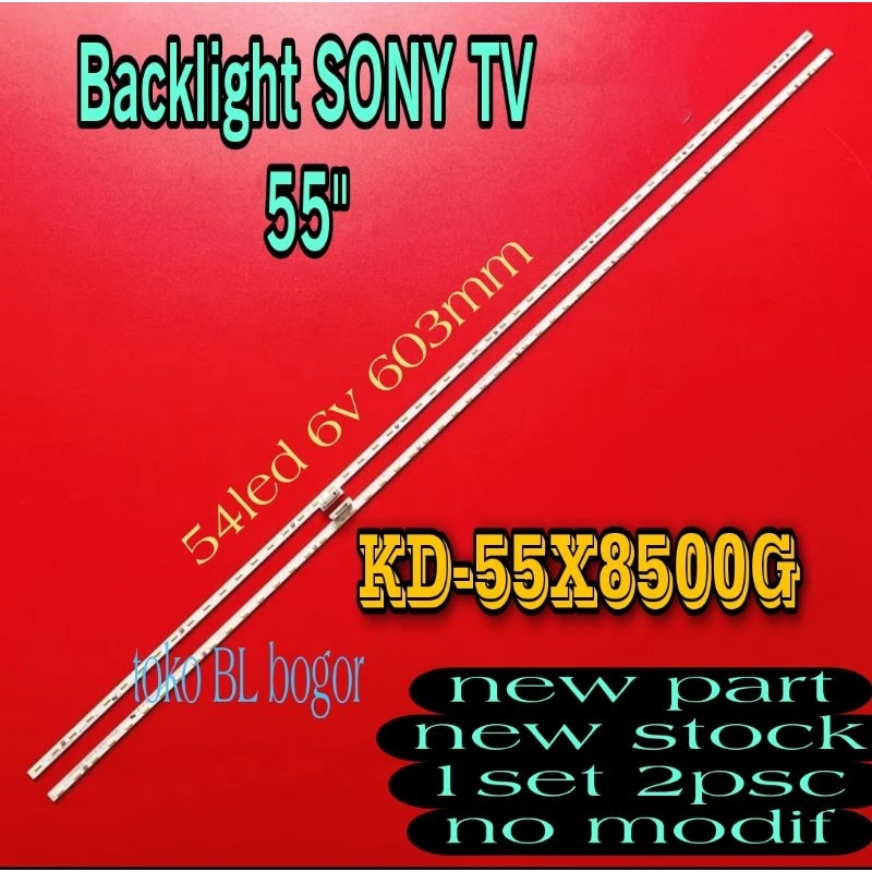 โคมไฟ Led BL BACKLIGHT TV SONY KD-55X8500G 55X8500G 54LED